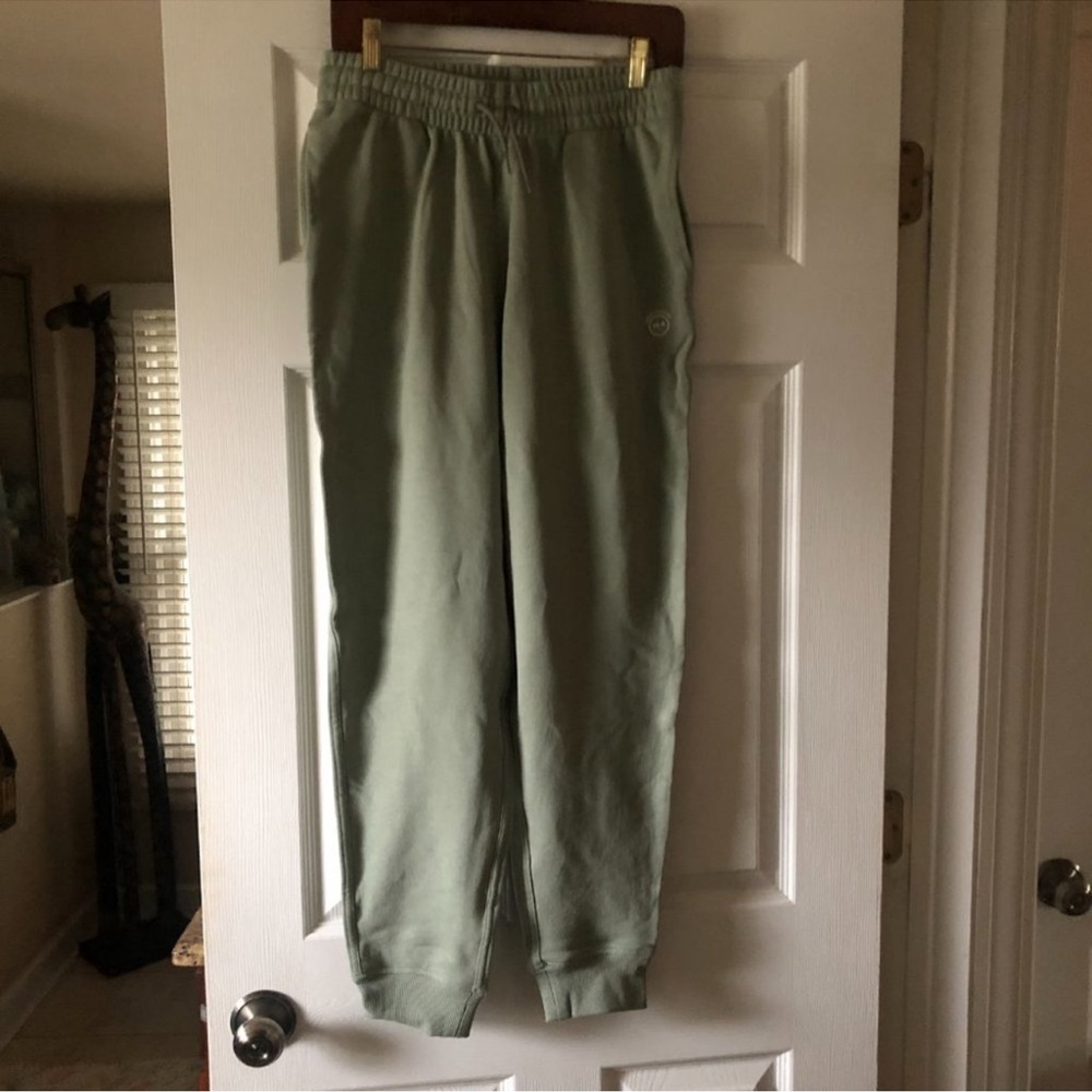 Allbirds R&R sweatpants in hazy pine- organic cotton and hemp - Picture 6 of 6